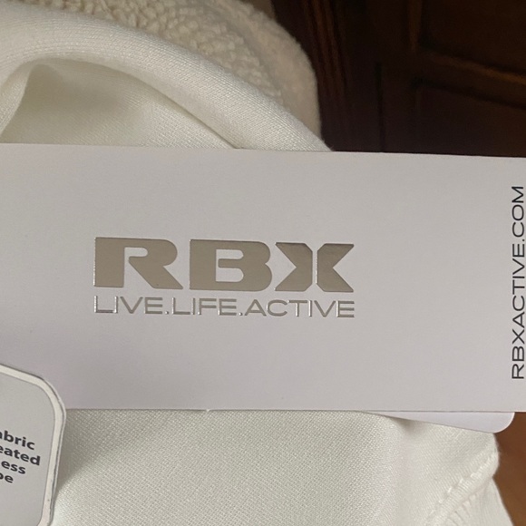 RBX White Women's athletic top - Picture 8 of 13
